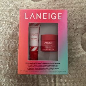 LANEIGE Divine Lip Duo - Pink and Red
